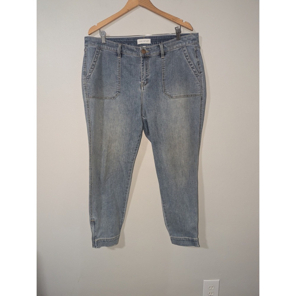 14 Lane Bryant Flex Magic Waistband Signature Fit Mid-Rise Boyfriend Jeans